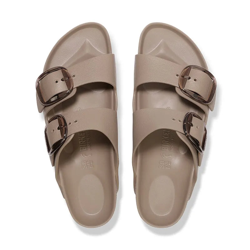 Women's Arizona Big Buckle EVA Narrow Grey Taupe