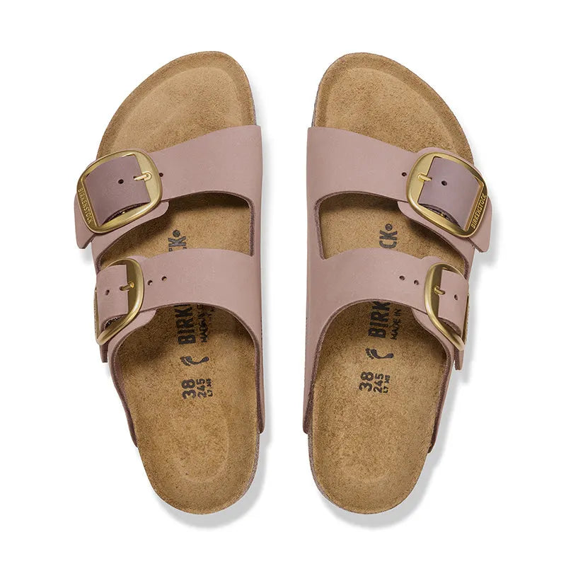 Women's Arizona Big Buckle Narrow Faded Purple Nubuck