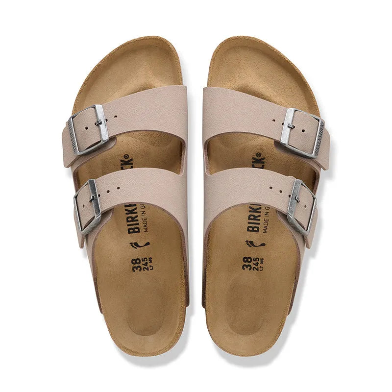 Women's Arizona Narrow Gray Taupe Birkibuc