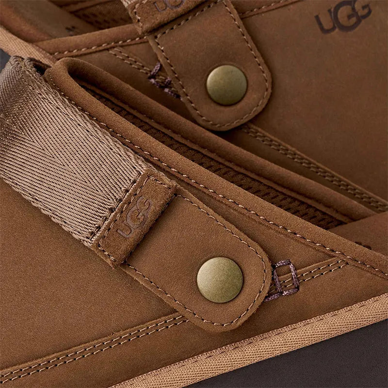 Men's Goldencoast Clog II Nubuck Dark Chestnut
