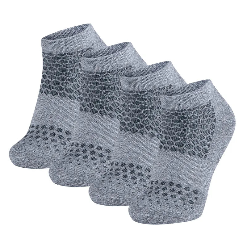Women's Medium No Show 4 Pack