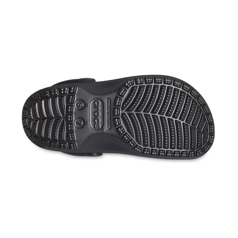Women's Classic Glitter Clog Black
