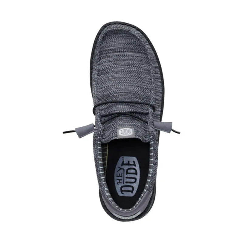 Men's Wally Stretch Sox Granite Grey/Black