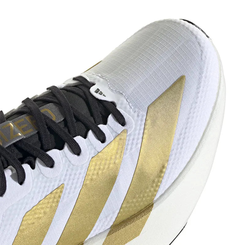Men's Adizero EVO SL White/Matte Gold/Black