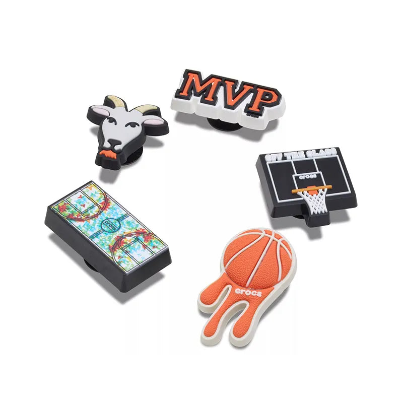 Jibbitz 5 Pack MVP Basketball