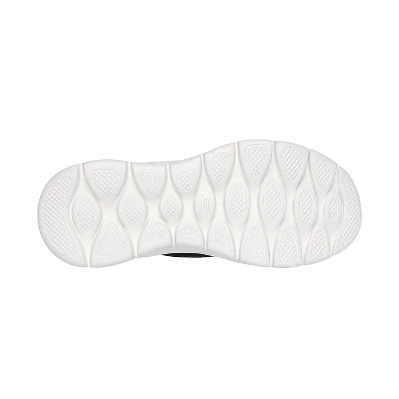 Women's Slip-Ins Go Walk Flex (WIDE) Black Textile/White Trim