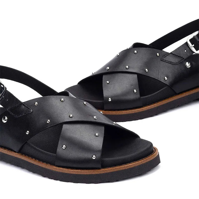 Women's Aitana Cross Strap Black