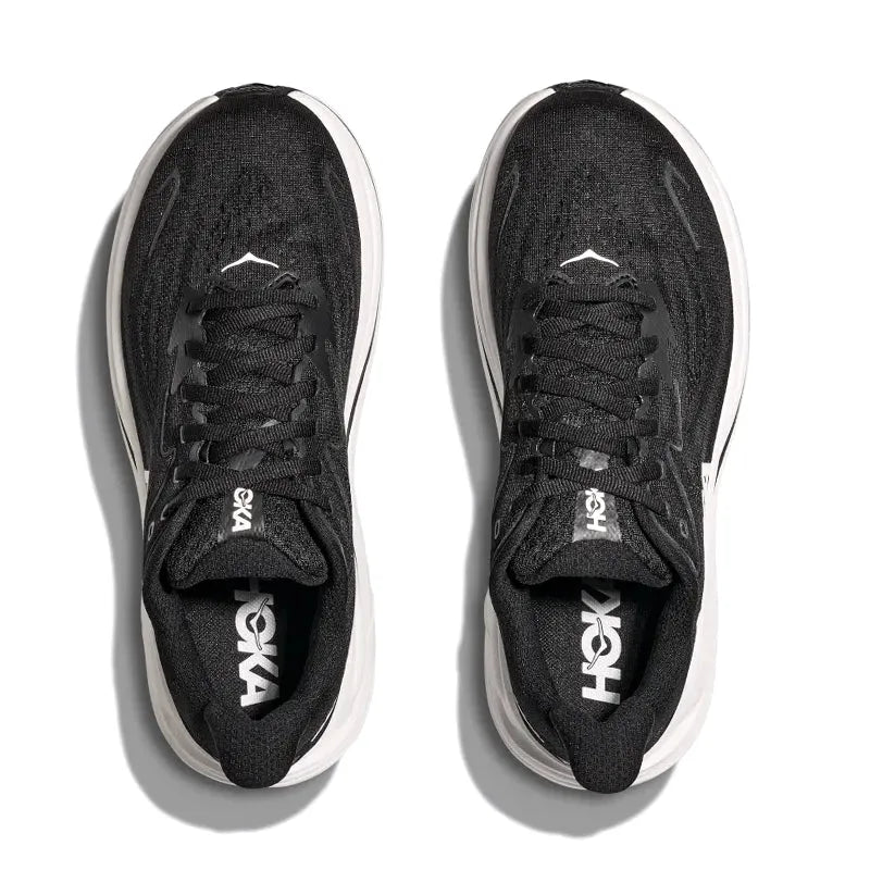 Women's Clifton 10 (WIDE) Black/White