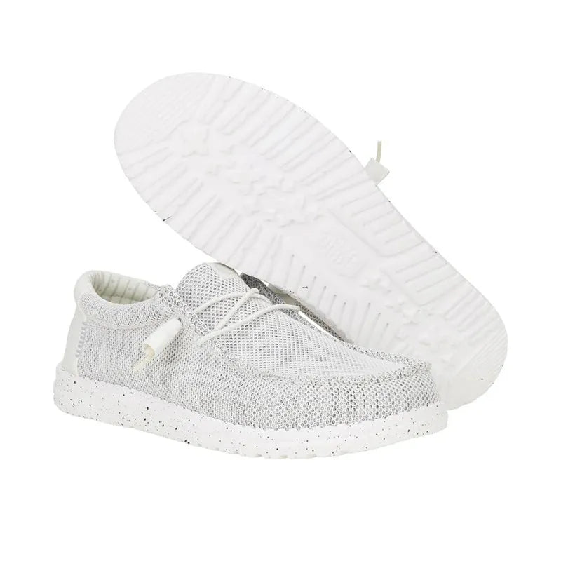 Men's Wally Stretch Sox Storm White