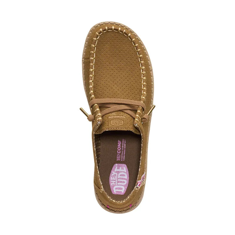 Women's Wendy Classic Micro Perf Malt Brown