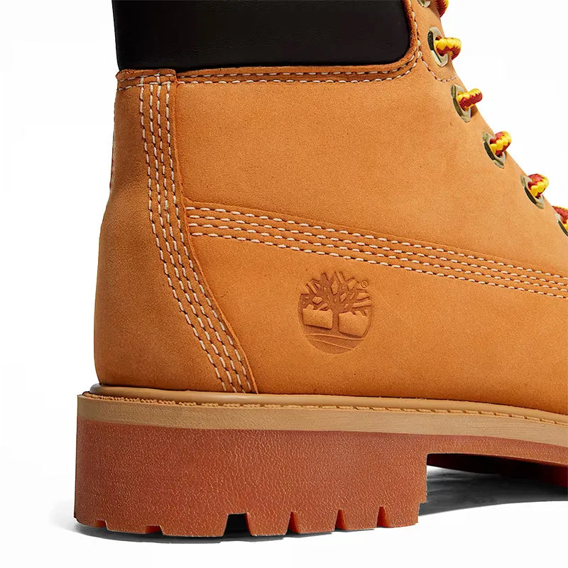 Kid's Preschool 6" Premium Waterproof Wheat Nubuck