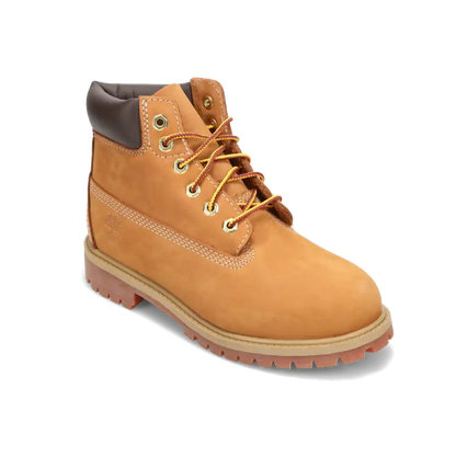 Kid's Preschool 6" Premium Waterproof Wheat Nubuck