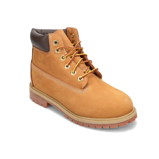 Kid's Preschool 6" Premium Waterproof Wheat Nubuck