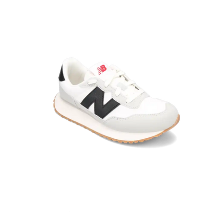 Kid's Grade School 237 White/Black