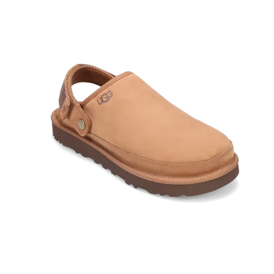 Men's Goldencoast Clog II Nubuck Dark Chestnut