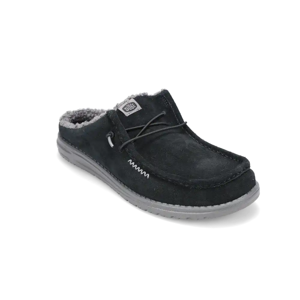 Men's Wally Slip Warmth Black/Smoke Grey