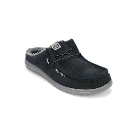 Men's Wally Slip Warmth Black/Smoke Grey