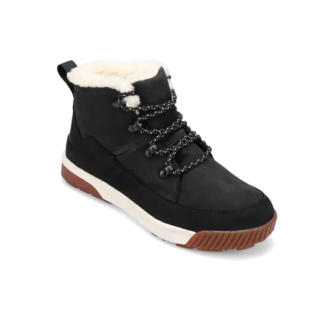 Women's Sierra Mid Lace Waterproof Black/Gardenia White