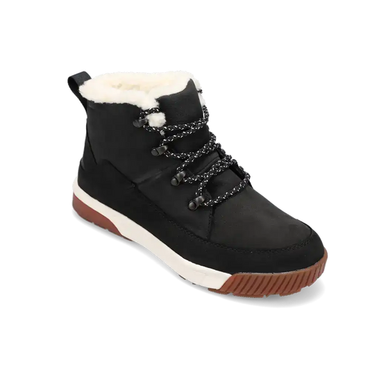 Women's Sierra Mid Lace Waterproof Black/Gardenia White