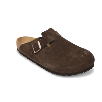 Men's Boston Soft Footbed Mocha Suede