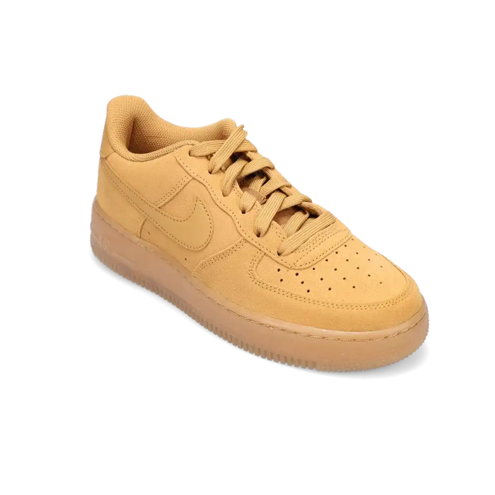Kid's Grade School Air Force 1 LV8 3 Wheat/Wheat/Light Brown