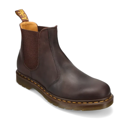 Men's 2976 Yellow Stitch Dark Brown Crazy Horse