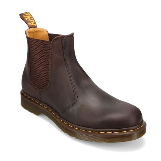 Men's 2976 Yellow Stitch Dark Brown Crazy Horse