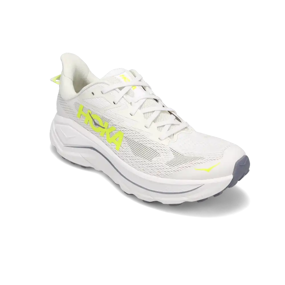 Men's Challenger 8 White/Neon Hoka Citrus