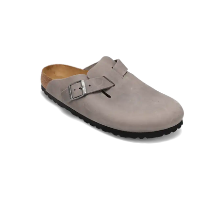 Women's Boston Soft Footbed (NARROW) Iron Oiled Leather