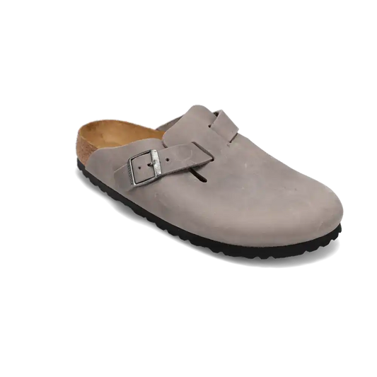 Women's Boston Soft Footbed (NARROW) Iron Oiled Leather