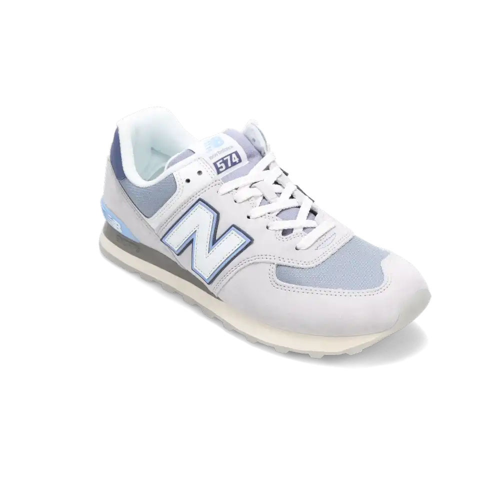 Men's 574 Pearl Grey/White