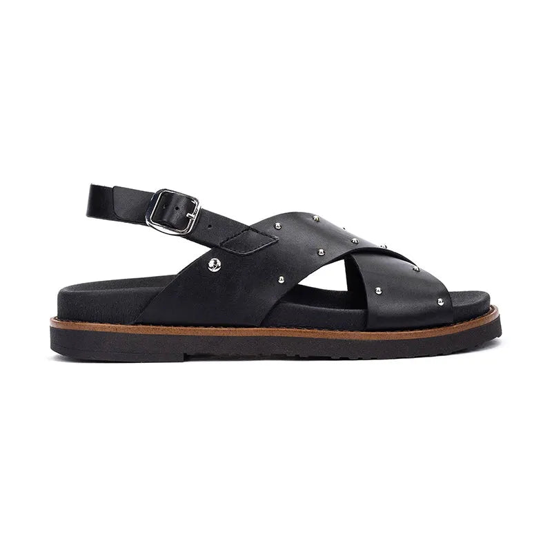 Women's Aitana Cross Strap Black