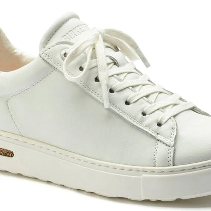 Men's Bend White Leather