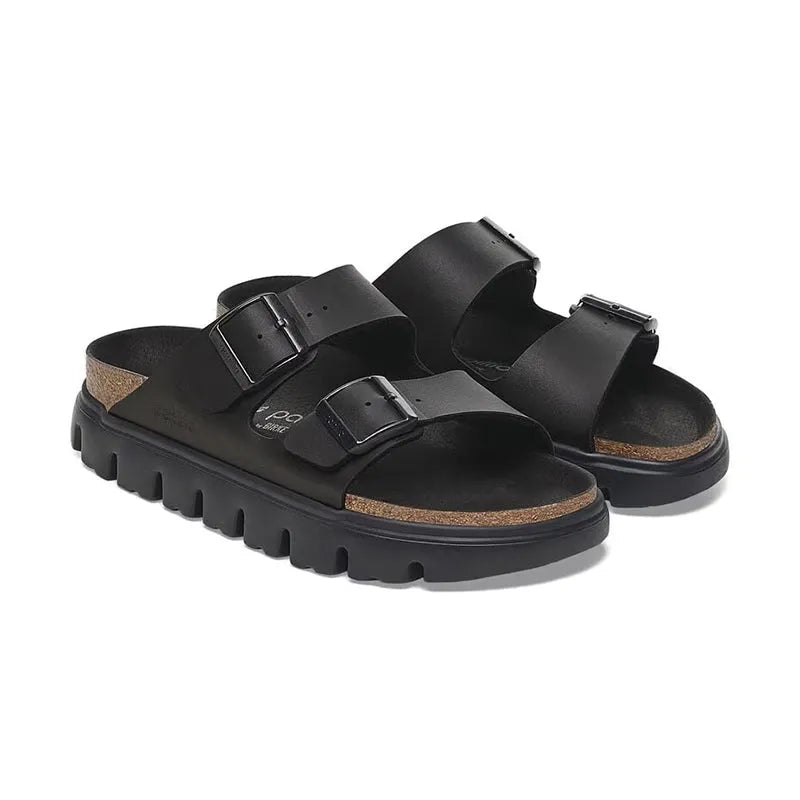 Women's Arizona Chunky Narrow Black Birko-Flor