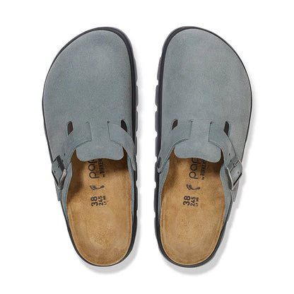 Women's Boston Chunky Basalt Gray Suede