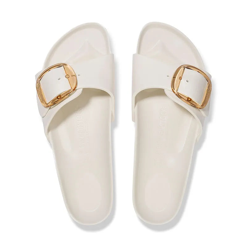 Women's Madrid Big Buckle EVA Narrow Eggshell