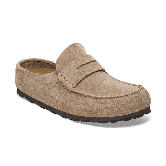 Men's Naples Wrapped Taupe Suede