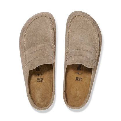 Men's Naples Wrapped Taupe Suede