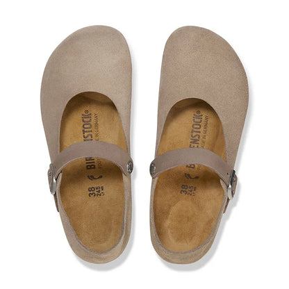 Women's Mantova Narrow Taupe Suede