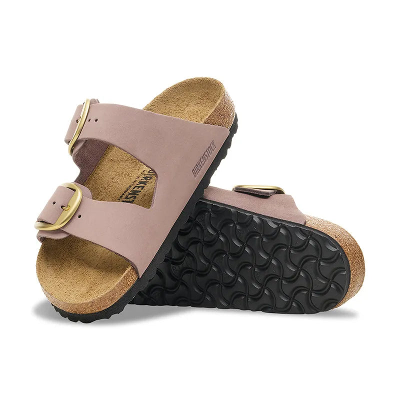Women's Arizona Big Buckle Narrow Faded Purple Nubuck