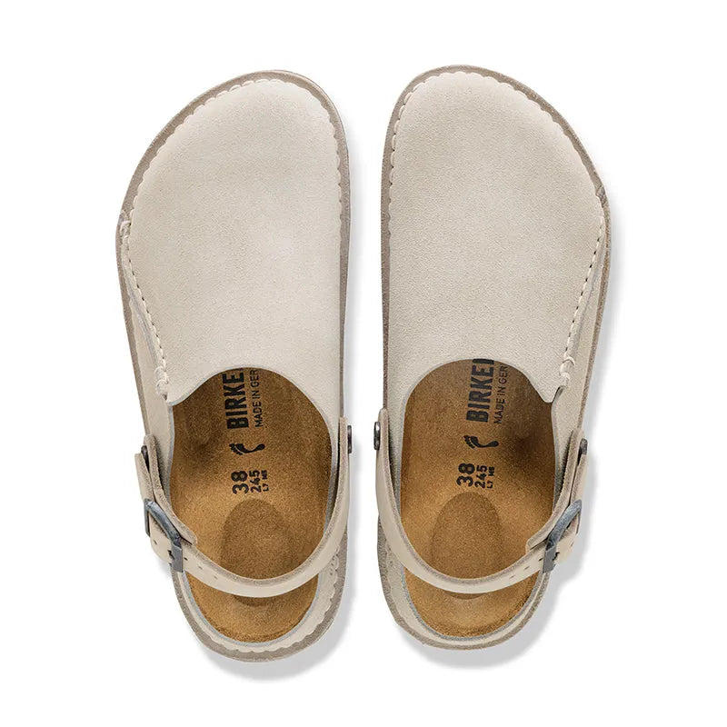 Women's Lutry Narrow Oyster Suede