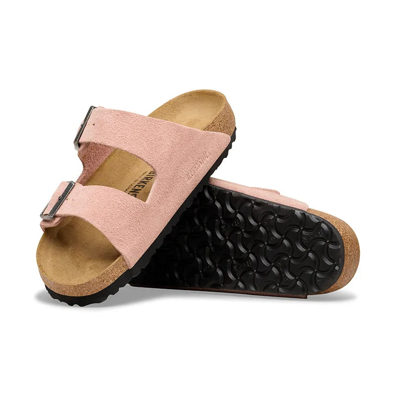 Women's Arizona Narrow Pink Clay Suede