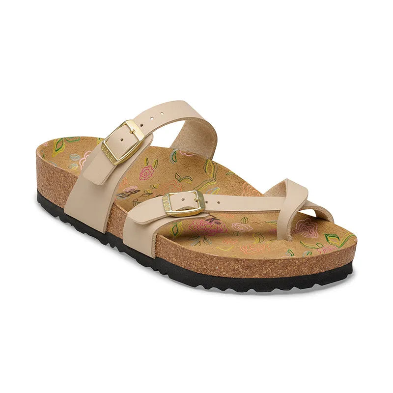 Women's Mayari 3D Print Foodbed Sandcastle Birko-Flor