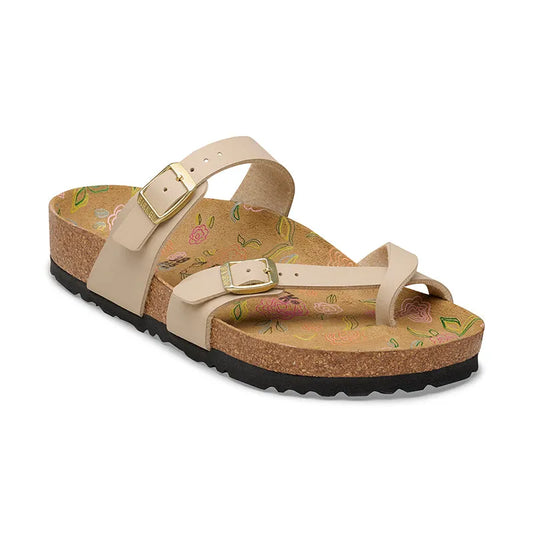 Women's Mayari 3D Print Foodbed Sandcastle Birko-Flor