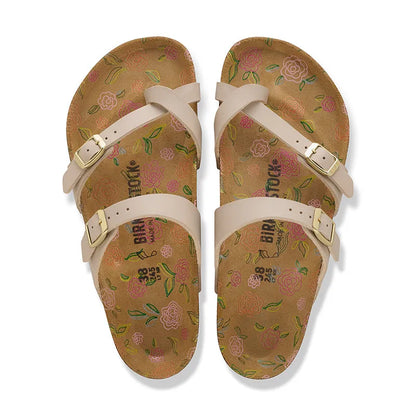 Women's Mayari 3D Print Foodbed Sandcastle Birko-Flor