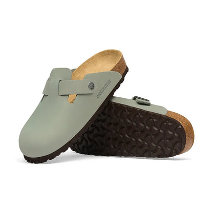 Women's Boston Narrow Pure Sage Oiled Leather