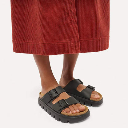 Women's Arizona Chunky Narrow Black Birko-Flor