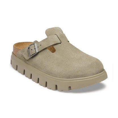 Women's Boston Chunky Tonal Narrow Taupe Suede