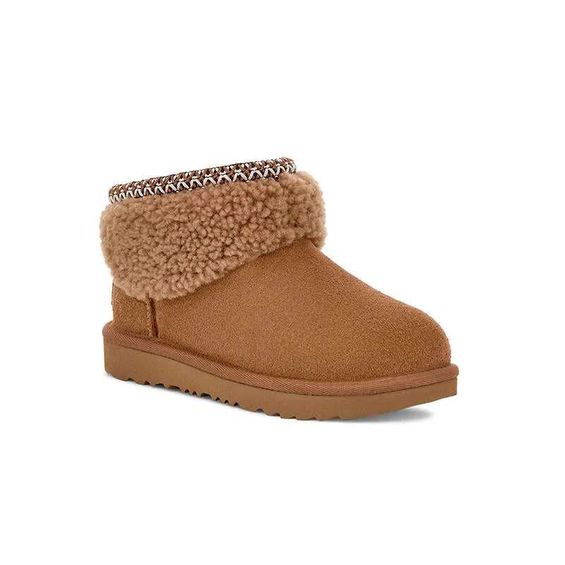 Kid's Preschool Classic Ultra Mini Maxi Curly Chestnut