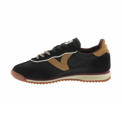 Women's Saturno Serraje & Nylon Negro